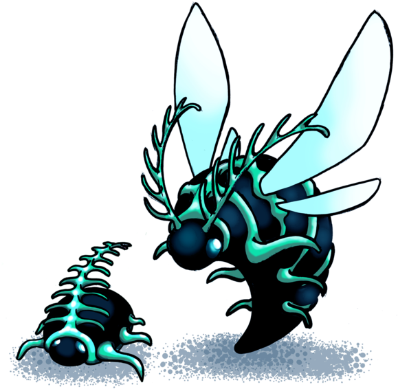 Glowing Beetles By Johannesviii - Bug Fakemon (600x600)