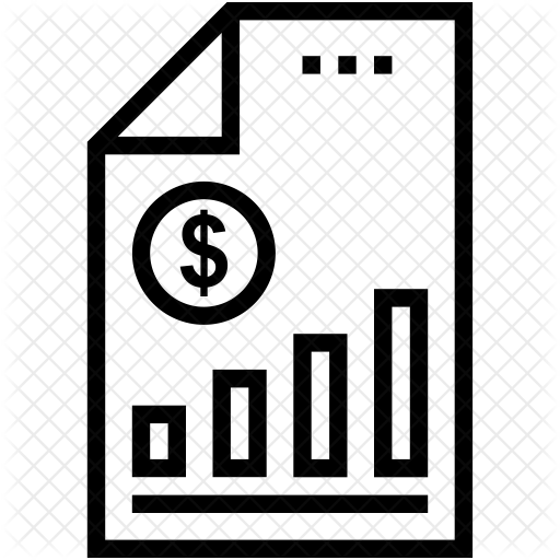 Earning Report Icon - Binary File (512x512)