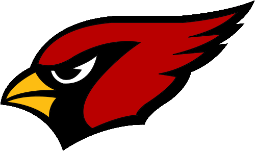 Animals For > Cardinal Logo Black And White - College With Cardinal Mascot (500x296)