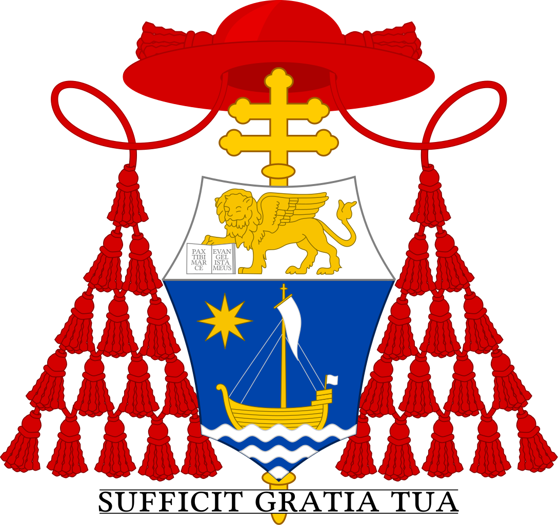 Cardinal Scola Patriarch Of Venice Coa - Roman Catholic Archdiocese Of Tuxtla (1088x1024)