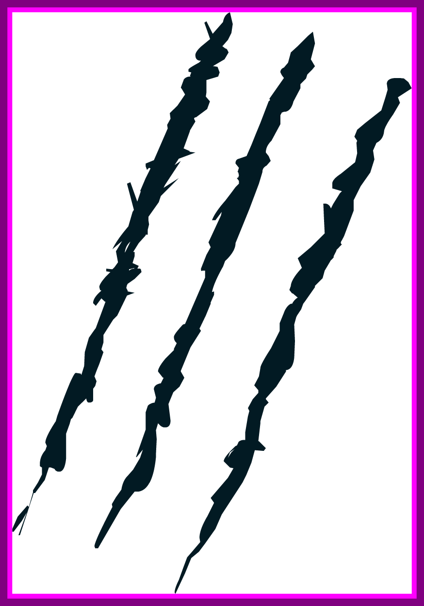 Dove Clipart Dove Hunting Clipart Incredible Wolf Scratch - Scar Png (874x1250)
