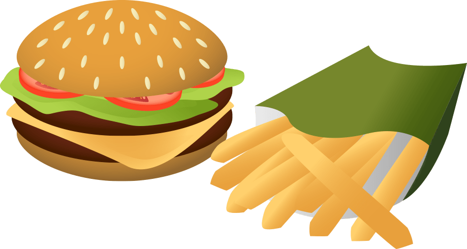 Hamburger Clipart Saturated Fat - Clip Art (919x490)