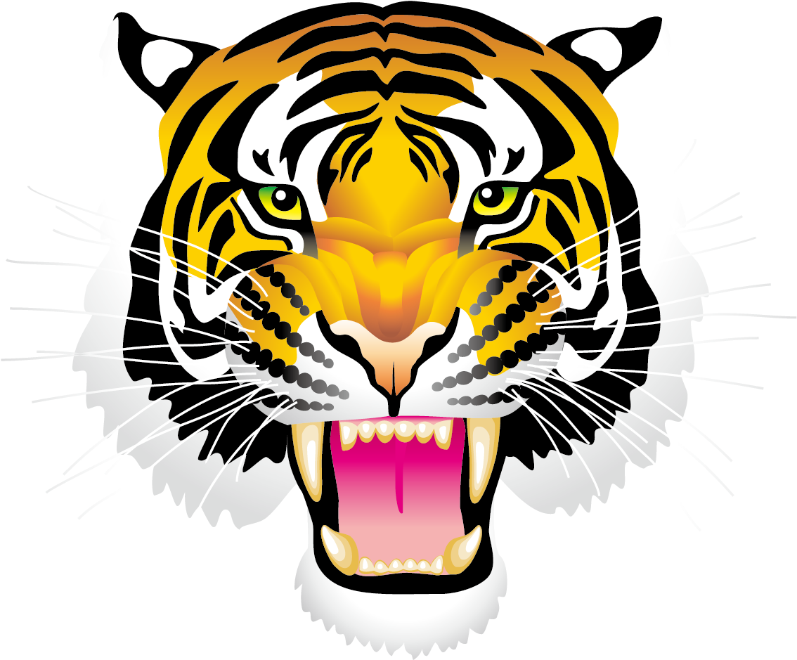 Tiger Clip Art - Vector Graphics (1240x1217)