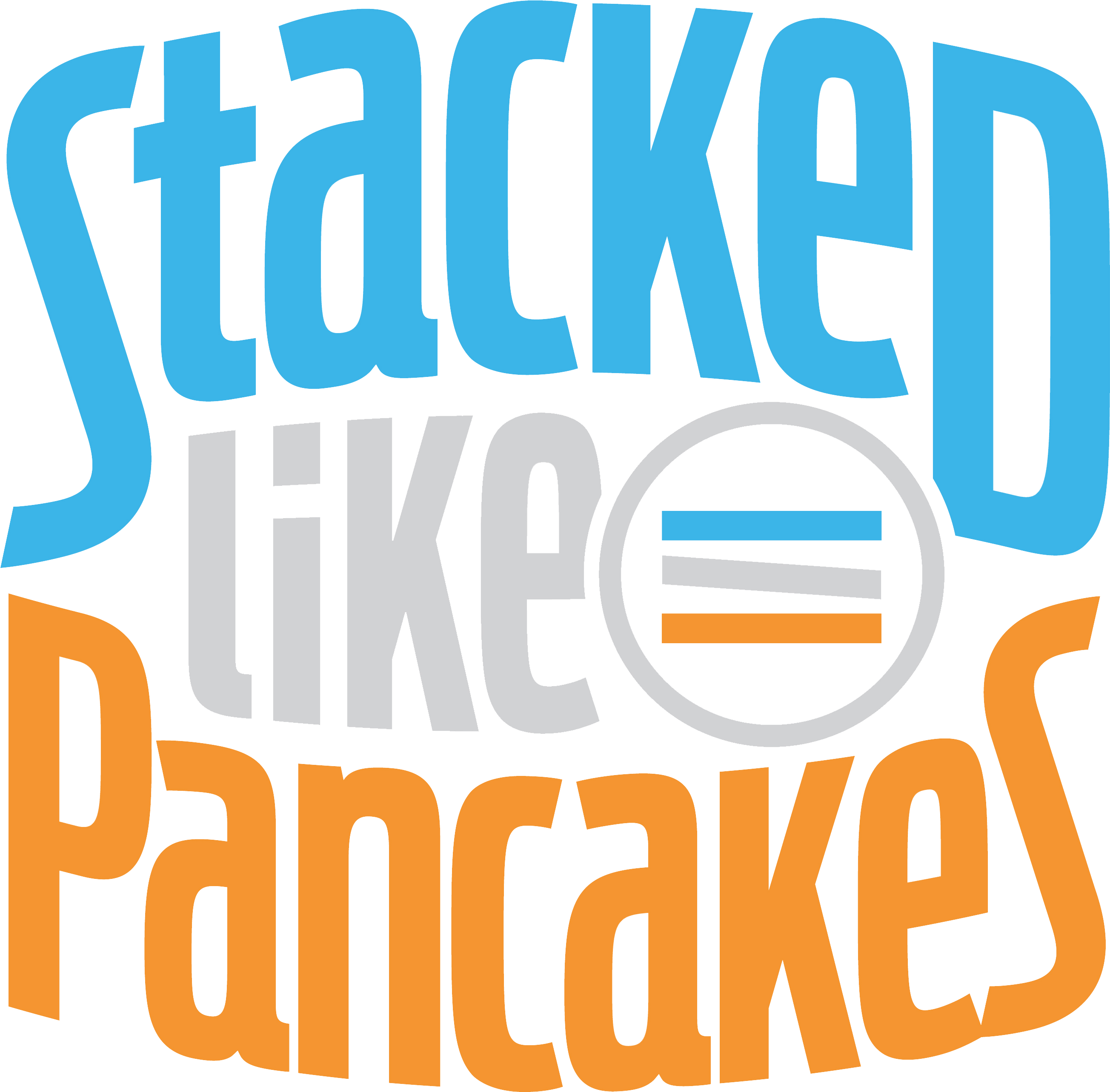 Stacked Like Pancakes Logo - Stacked Like Pancakes Logo (2784x2724)