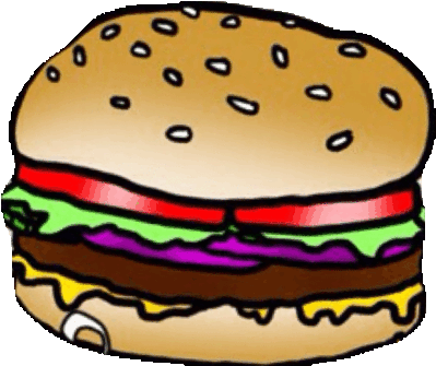 Animated Gif Hamburger, Free Download - Hamburger Gif (480x480)