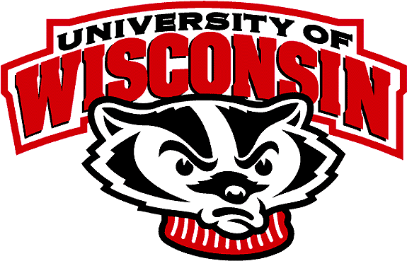 Badger Clipart Wisconsin - University Of Wisconsin Mascot (594x388)