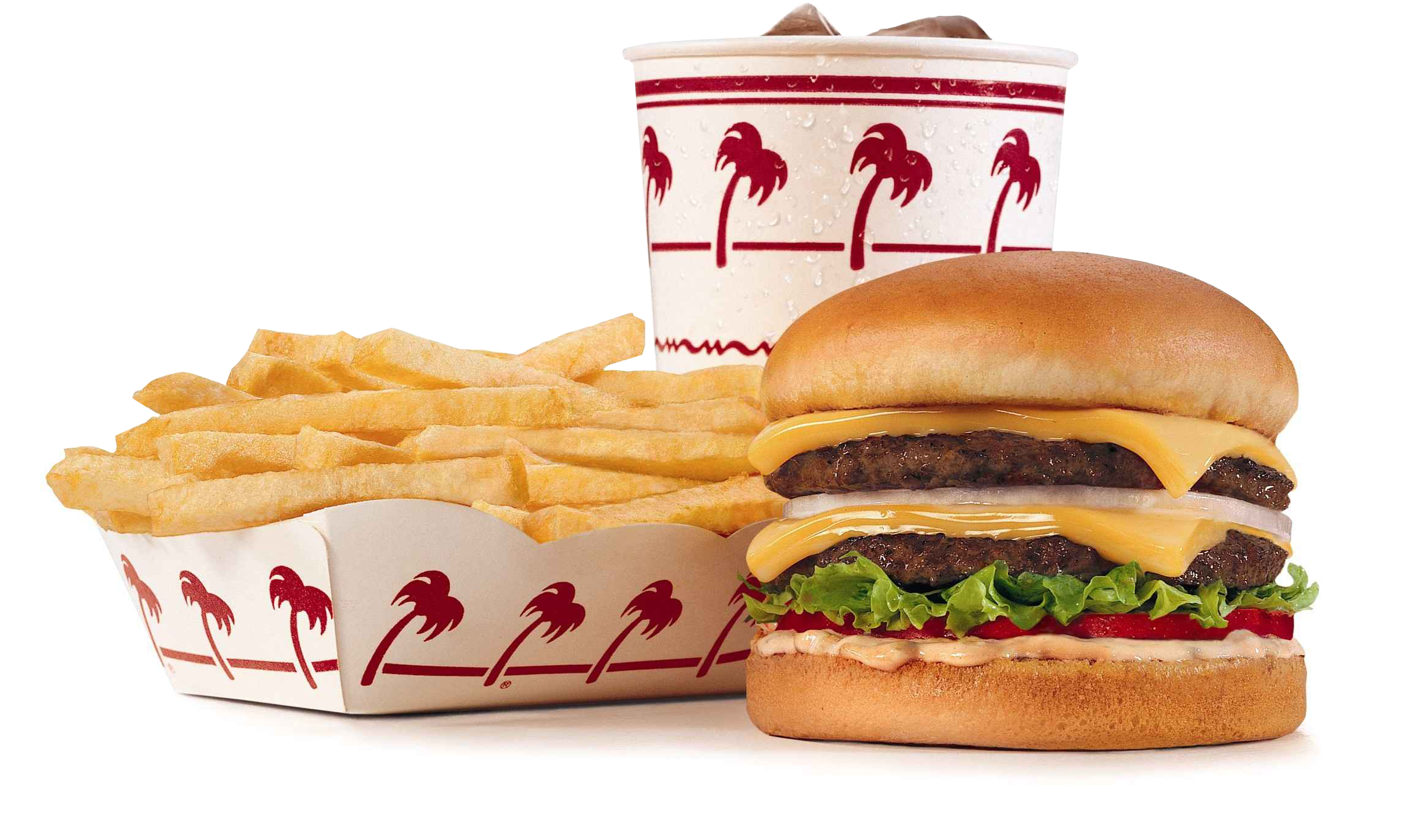 Hamburger Clipart In N Out Burger - N Out Double Double (2321x1450)