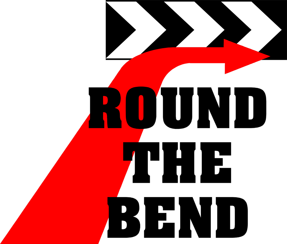 Illustration Of Round The Bend Direction Sign - Round The Bend Sign (958x815)