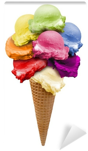 Ice Cream Cone Colorful (400x400)