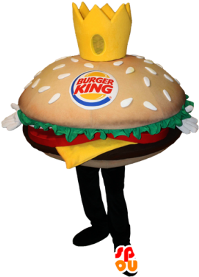 New Giant Hamburger Mascot - Burger King (300x400)