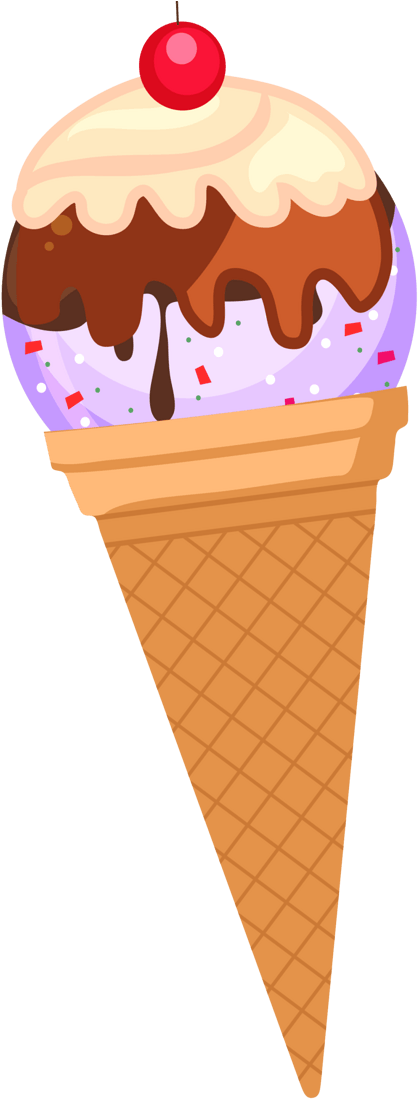 卡通手绘冰淇淋png元素 - Ice Cream Colouring Book (804x1141)