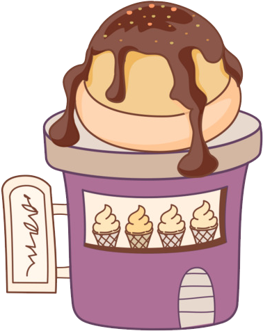 卡通冰淇淋店 - Ice Cream (650x651)