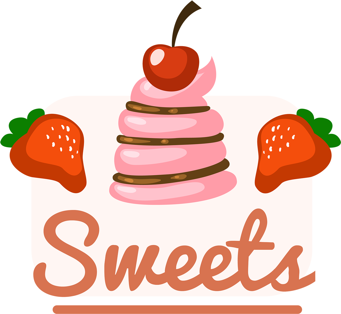 草莓冰淇淋 - It's A Sweet Life Journal (elite Journal) (1500x1500)