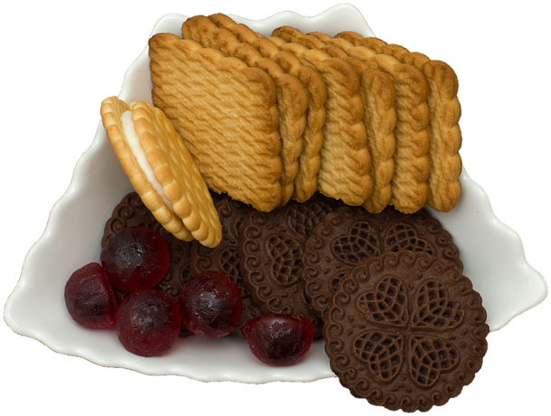 Plate Of Cookies Clipart 13, Buy Clip Art - Biscuit (960x639)