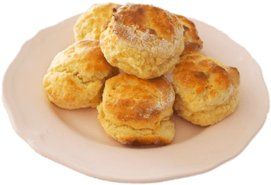 Scones On Plate - Scone (400x400)