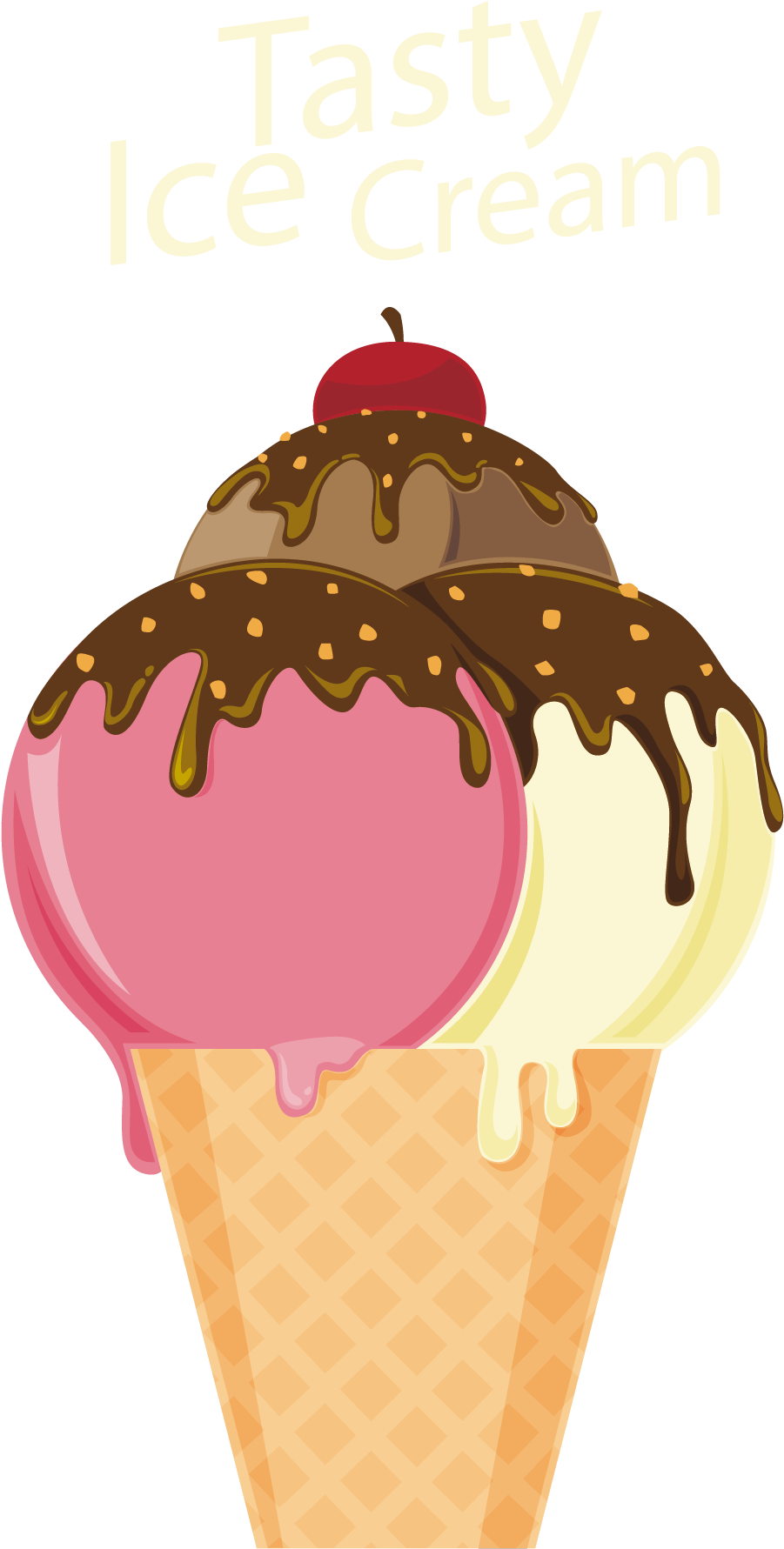 17m，可使用adobe 卡通冰淇淋 - Ice Cream Cone (1200x2160)