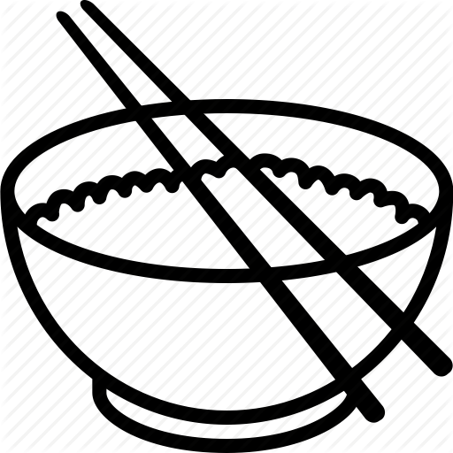 Bowl, Chinese, Chopstick, Chopsticks, Cuisine, Food, - Salad (512x512)