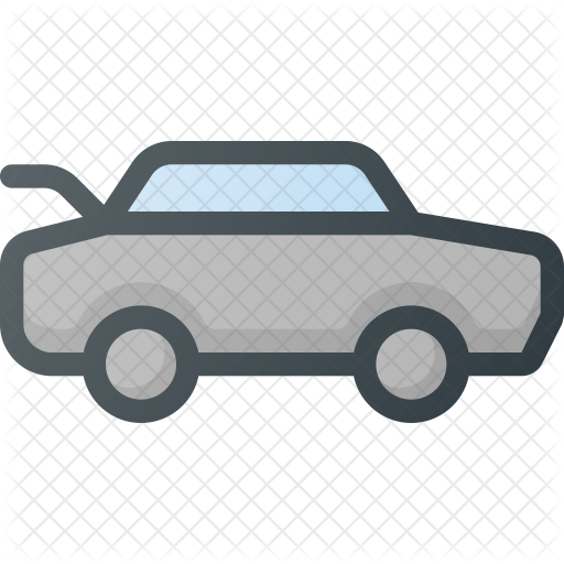 Car Trunk Icon - Car (512x512)