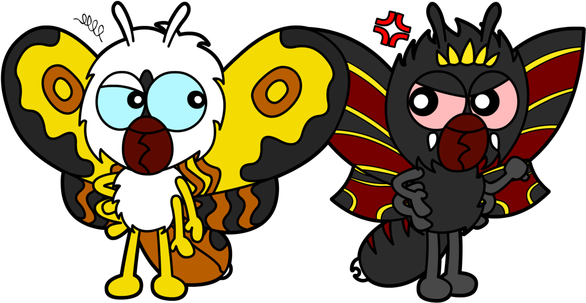 Mothra And Battra - Godzilland Mothra (1280x640)
