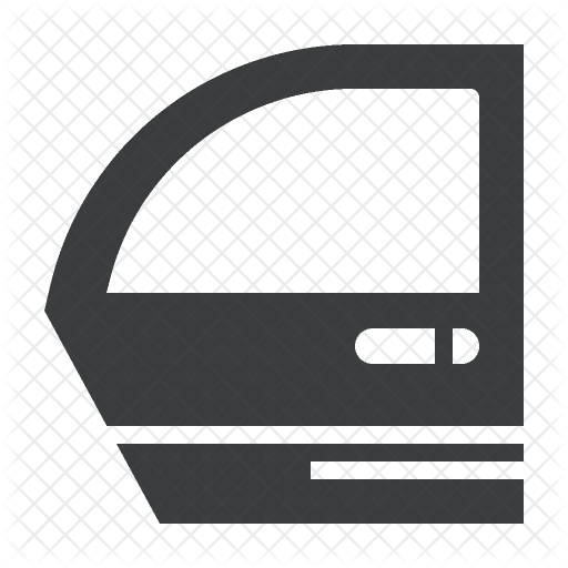 Door Icon - Car Door - Full Size PNG Clipart Images Download