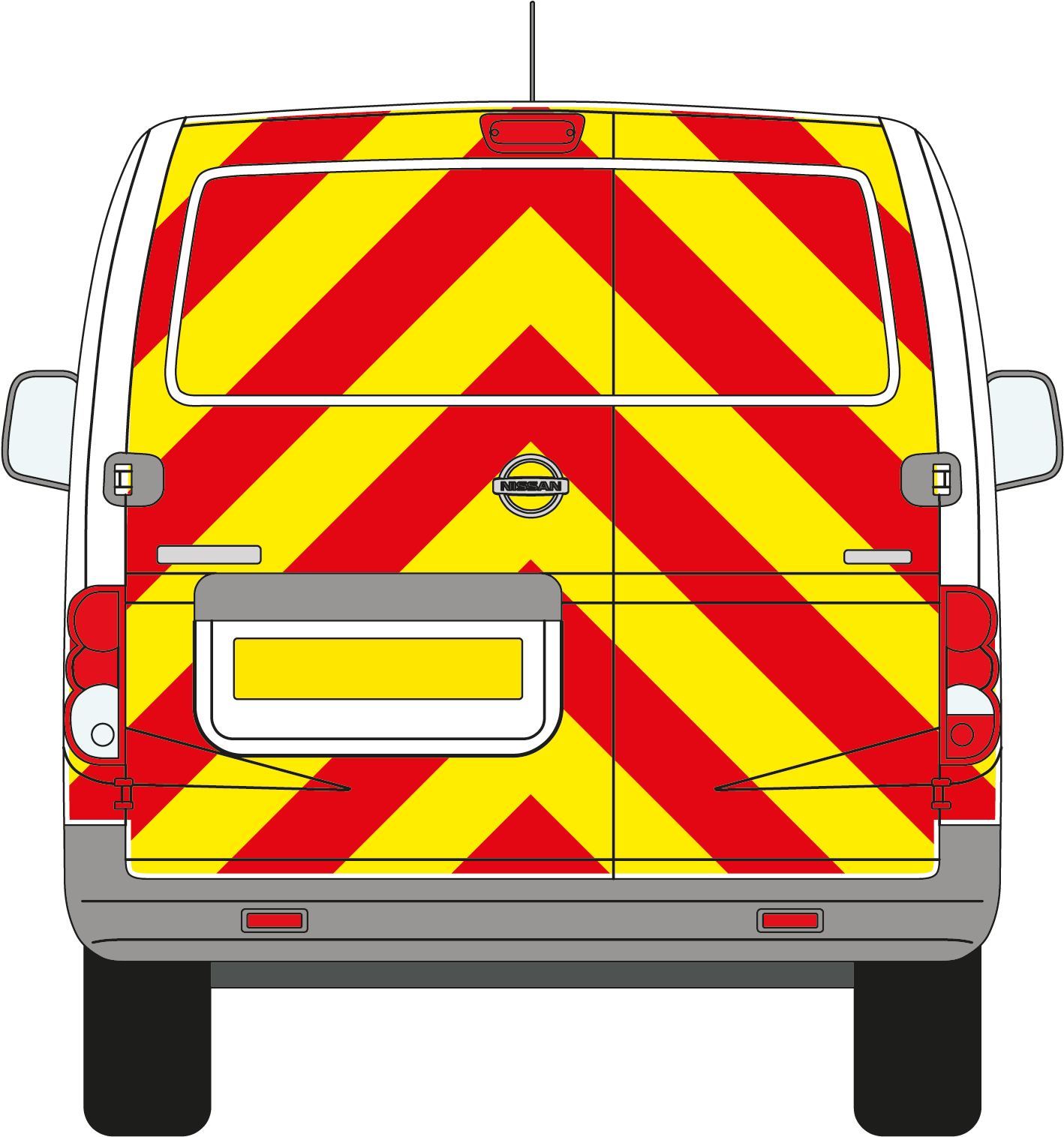 Nissan Nv200 Vector Back - Nissan (2000x2000)