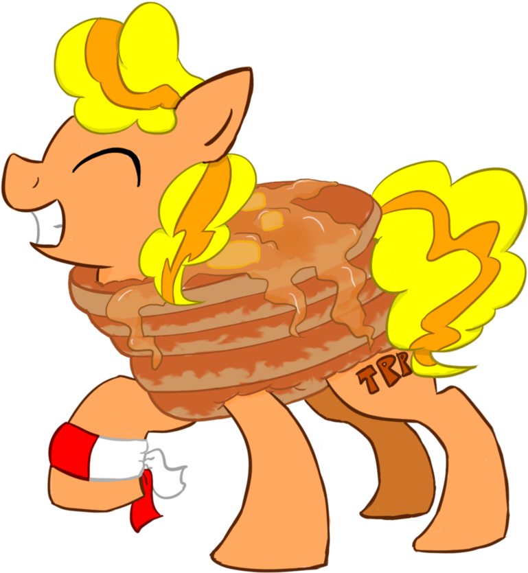 Pancakes Pony By Digiral - Illustration (894x894)