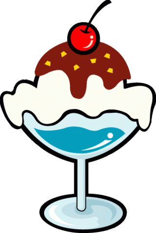 Deluxe Clip Art Desserts Clipart Dessert Clipart Best - Ice Cream Sundae Clip Art (319x475)