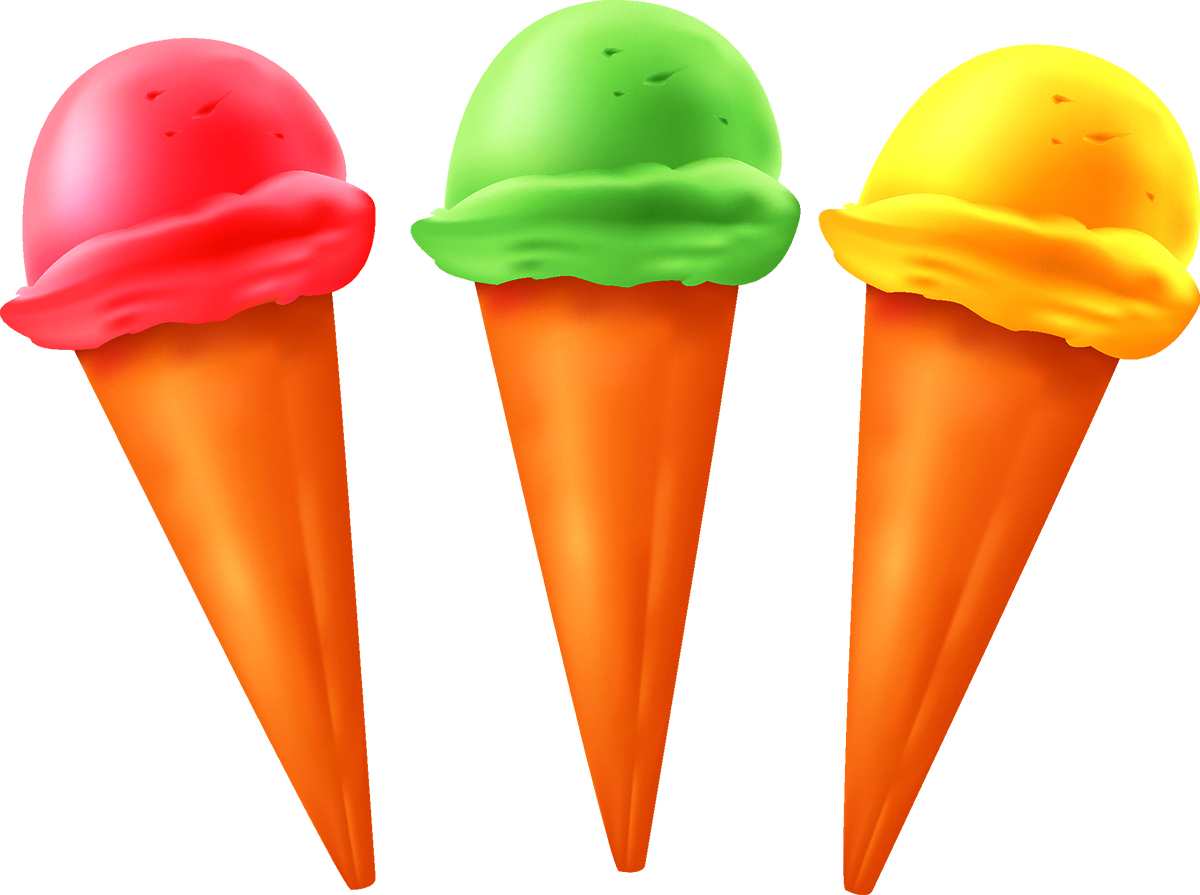 Ice Cream Cone Egg Tart Italian Ice - Gelato (1200x895)