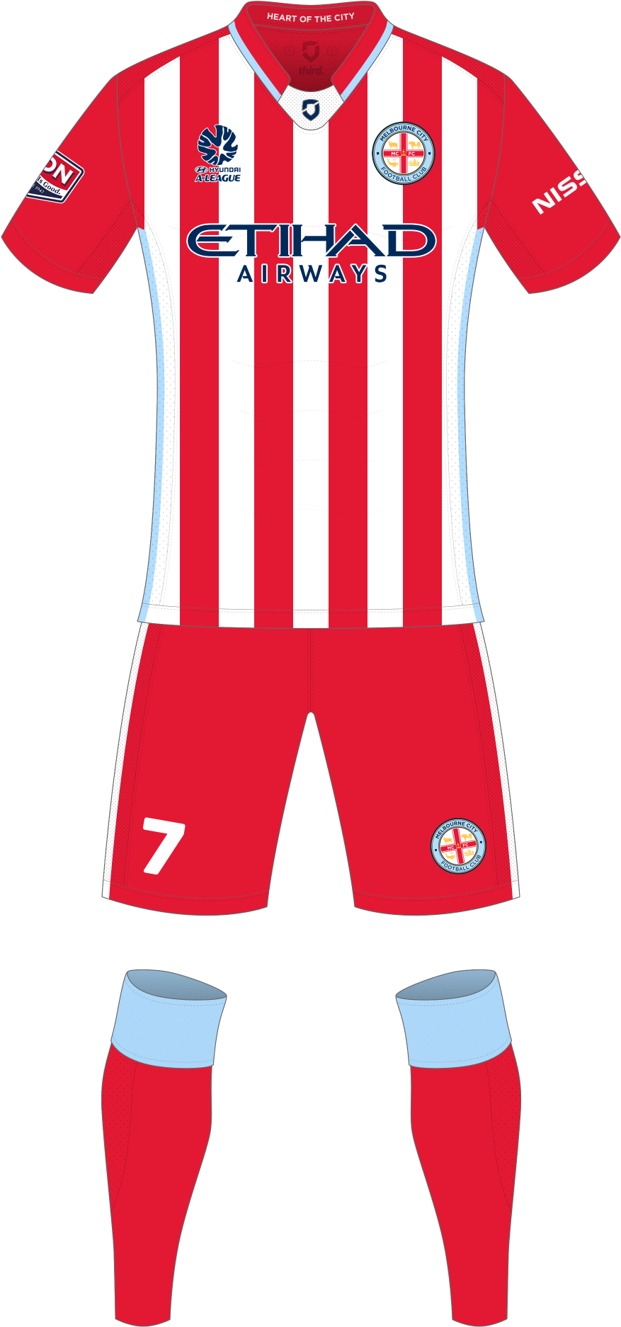 Melbourne City Fc Away - Sports Jersey (1000x2000)