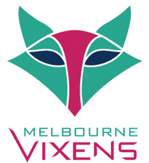 Vixens - Melbourne Vixens Netball Logo (485x533)