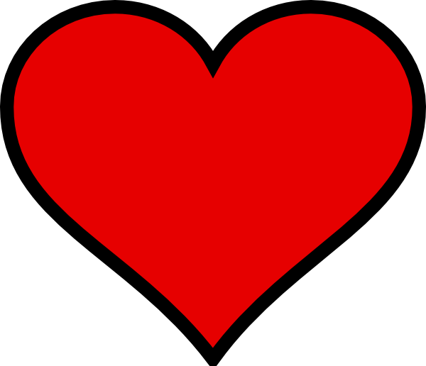 Valentine Heart Clipart 4kidyx Clipart - Valentines Day Hearts (600x516)