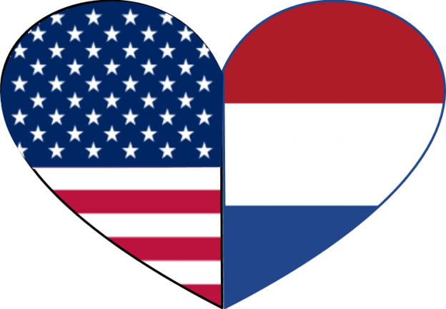 A Brief Guide For The Dutch - Usa Flag Icon Png (624x433)