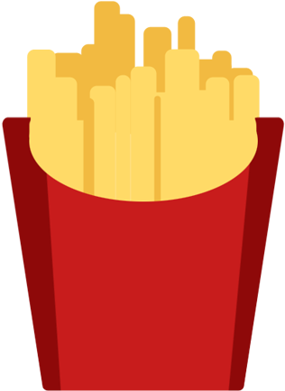 Food Designs 11/ - French Fries (396x558)