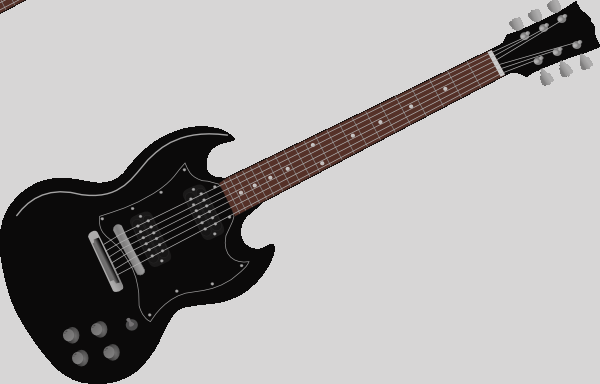 Electric Guitar Clipart (600x384)