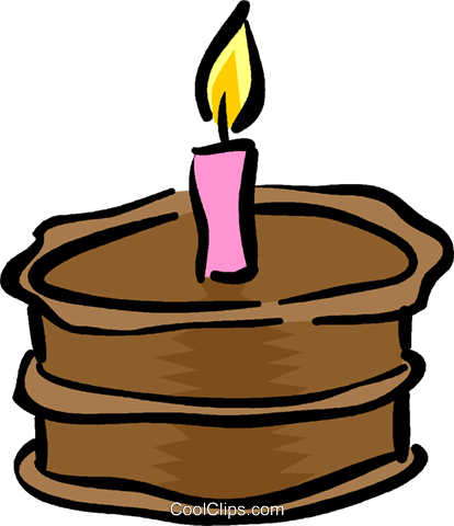 Torta Di Compleanno Immagini Grafiche Vettoriali Clipart - Torta Di Compleanno Immagini Grafiche Vettoriali Clipart (414x480)