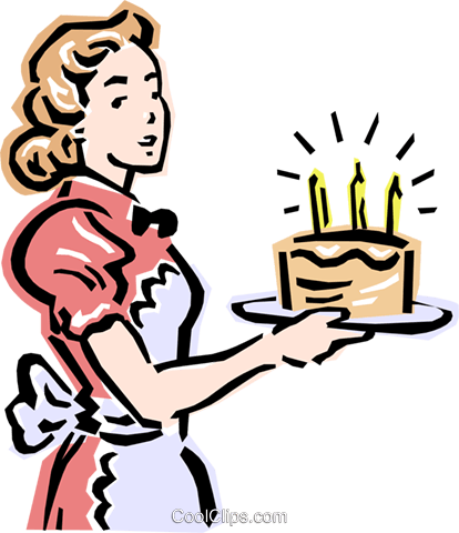 Mamma E Torta Di Compleanno Immagini Grafiche Vettoriali - Recipe For A Good Marriage (414x480)