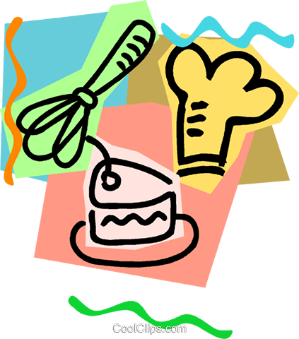 Cappello Panettieri Con Torta Immagini Grafiche Vettoriali - Cappello Panettieri Con Torta Immagini Grafiche Vettoriali (423x480)