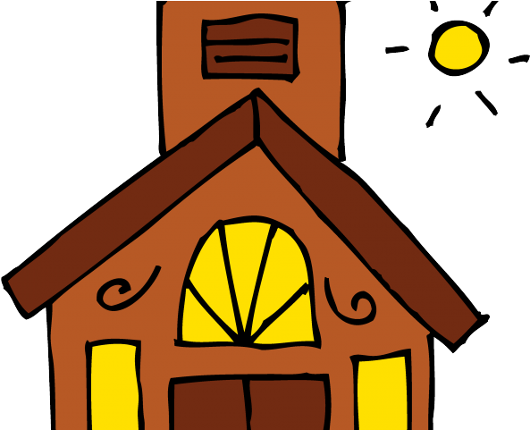 Religious Clipart Cute - Cute Church Clipart (640x480)