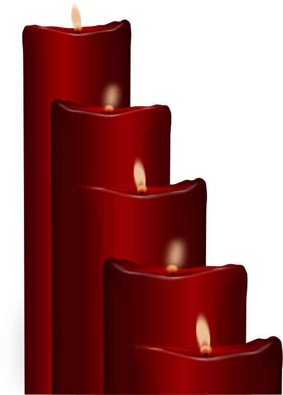 Free Double Spiral Free Themepark Free Candles, Ã Â¾vakã„â€”s - Red Candles Png (746x800)