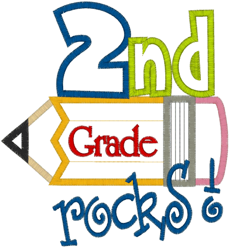 Welcome To Second Grade Clipart 2nd - Second Grade Clip Art (482x482)