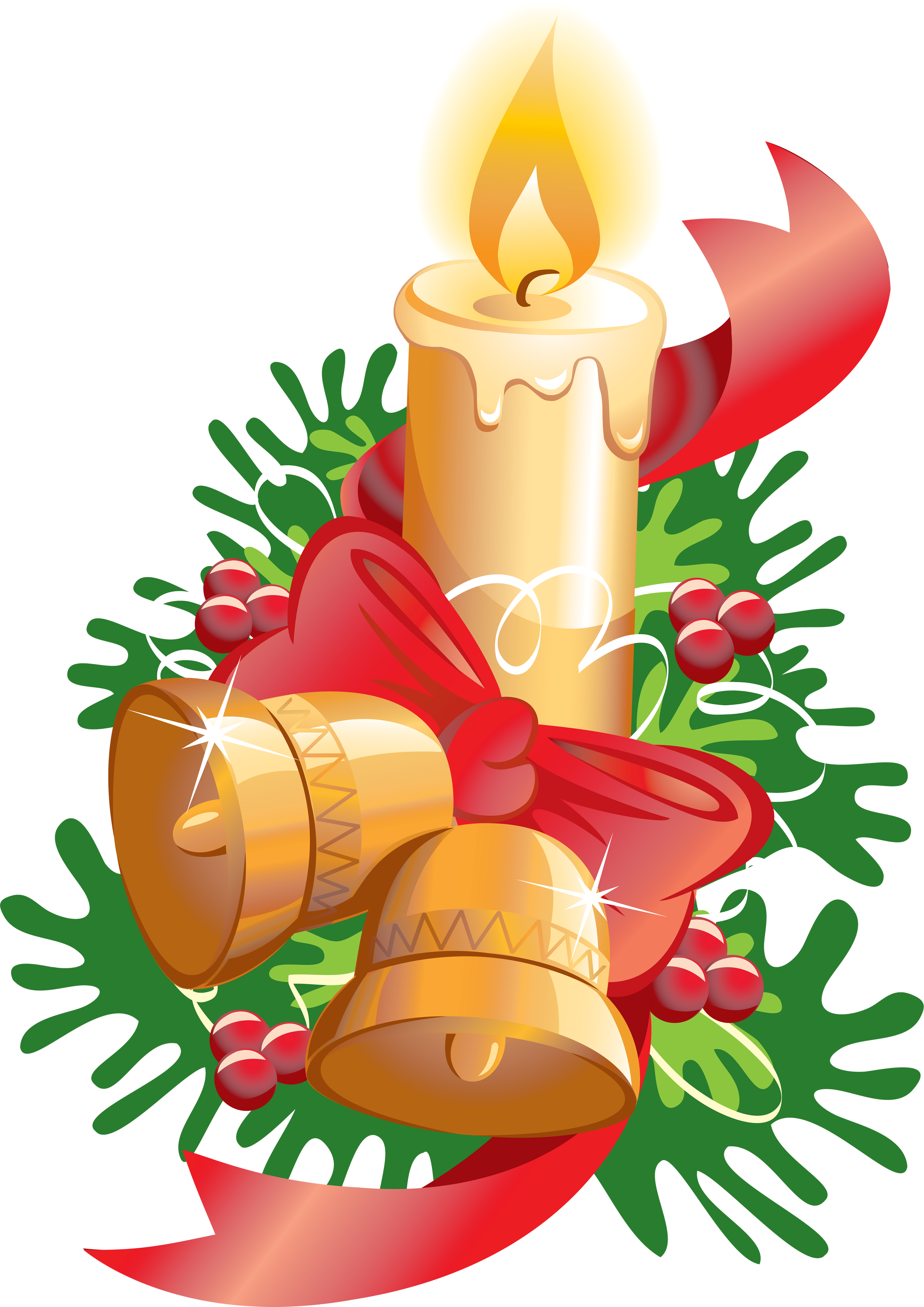 Christmas Candles Png (2480x3508)
