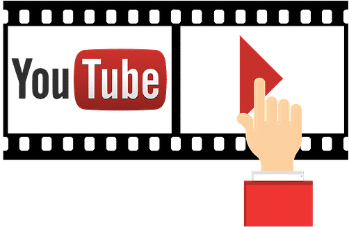 Youtube Subscribe Hand Png (518x340)