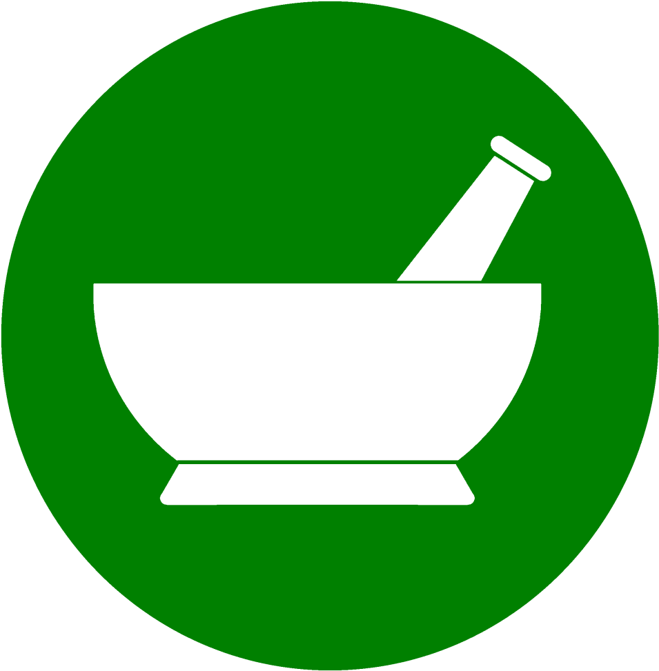 Green Circle Mortar And Pestle Merchandise - Green Email Icon Png (1024x1024)