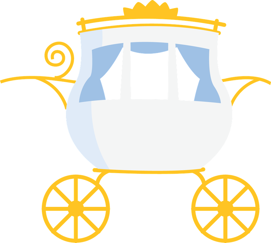 Say Hello - Princess Carriage Png (900x807)