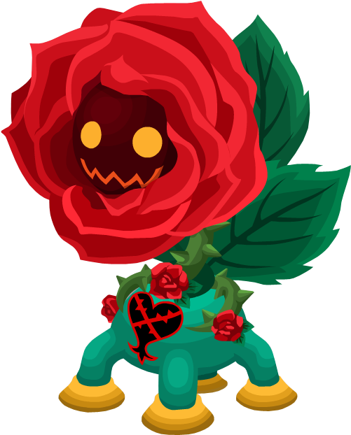 Passion Rose - - Red Nocturne Kingdom Hearts (618x718)