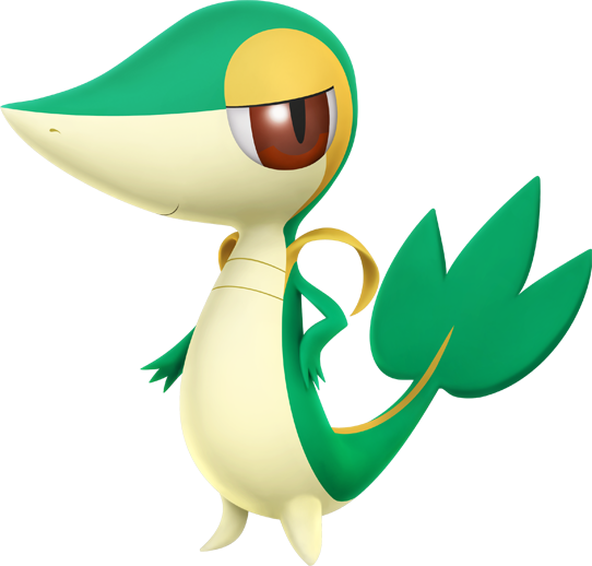Snivy And Servine Love Story - Pokepark 2 Wonders Beyond Snivy (542x518)