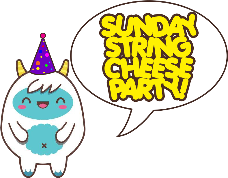 Sunday String Cheese Party - String Cheese (824x641)