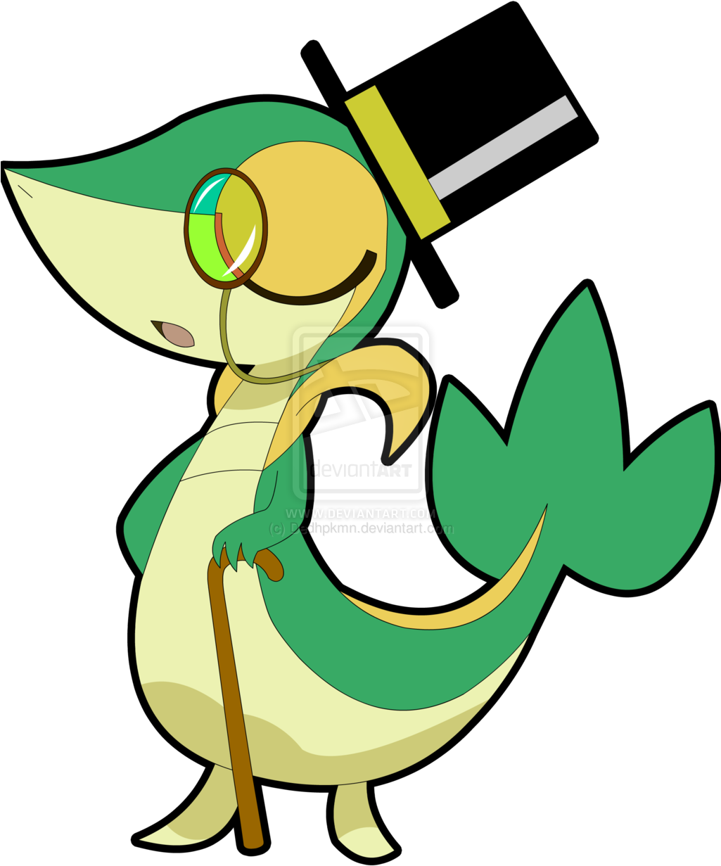 Snivy Gentleman - Sir Snivy (1024x1408)