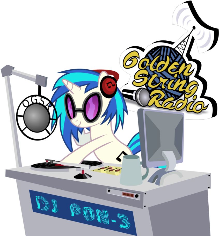 Djing At Golden String Radio By Masemj - Golden String Radio (870x918)