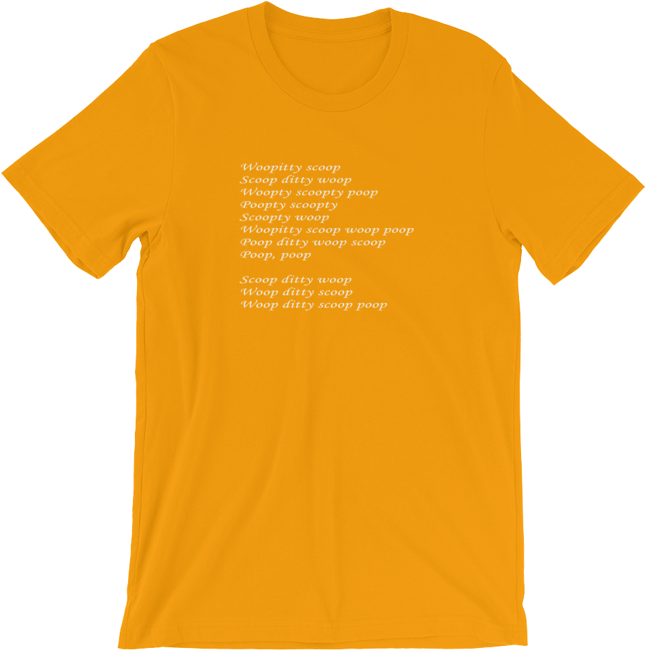 Kale Salad Woopitty Scoop Short Sleeve Unisex T Shirt - Supreme Dog Shit Shirt (1000x1000)